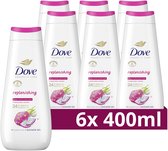 Bol.com Dove Advanced Care Douchegel - Replenishing - 6 x 400 ml - Voordeelverpakking aanbieding