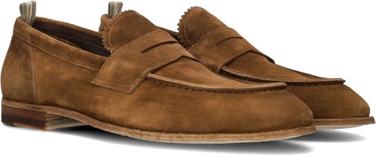 Mocassins Solitude Officine Creative - Mocassins en daim - Homme - Cognac - Pointure 42