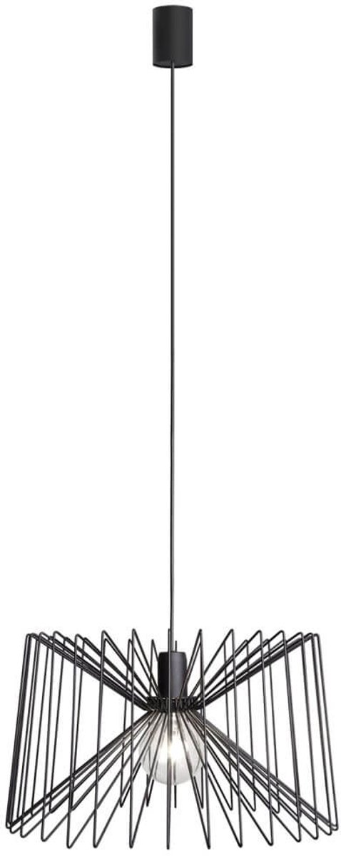 Lyora Zwarte draadlamp Ness Ø 45cm - 6768