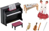 Sylvanian Families 5106 Set Muziek Op School - Speelfigurenset