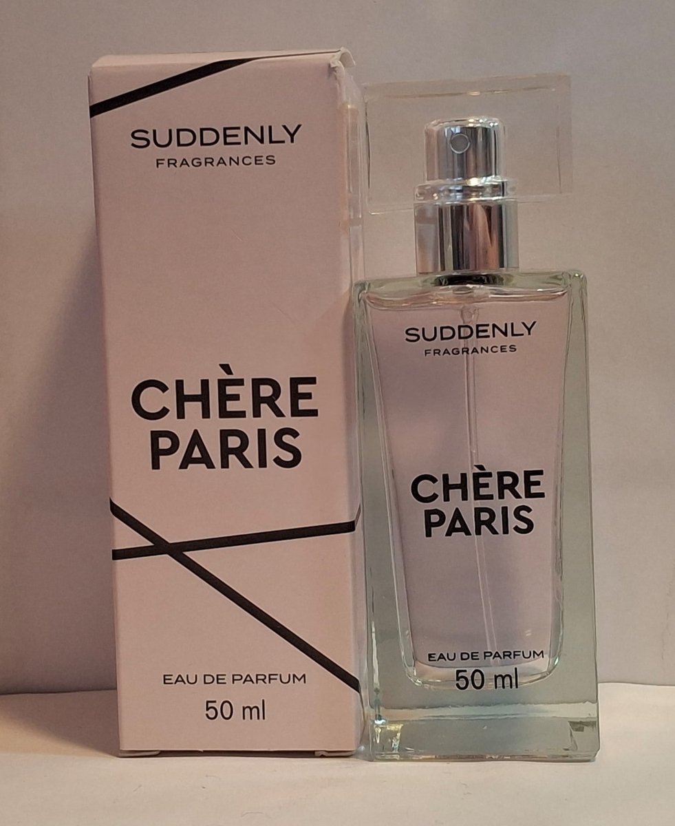 Suddenly Fragrances - Chère Paris - eau de parfum - dames - 50 ml