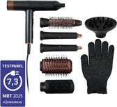 Bol.com Princess Airstyler Pro 529205 - 7 in 1 - 2000 Watt - 1.8m snoer - BLDC Motor - Luxe Opbergtas - Hitte handschoen - Multi... aanbieding
