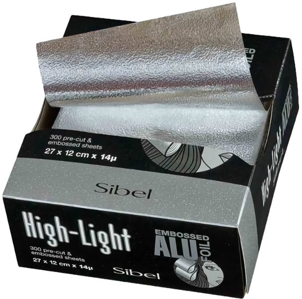 Sibel - Aluminiumfolie Vellen Met Reliëf 300 Stuks