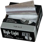 Sibel - Aluminiumfolie Vellen Met Reliëf 300 Stuks
