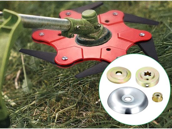 T.R Goods® - Universele Bevestigingsset Voor Bosmaaier - Onkruidborstel - Adapterset voor Voegenborstel - Installatieaccessoires voor Bosmaaier van T.R Goods® — afbeelding 4