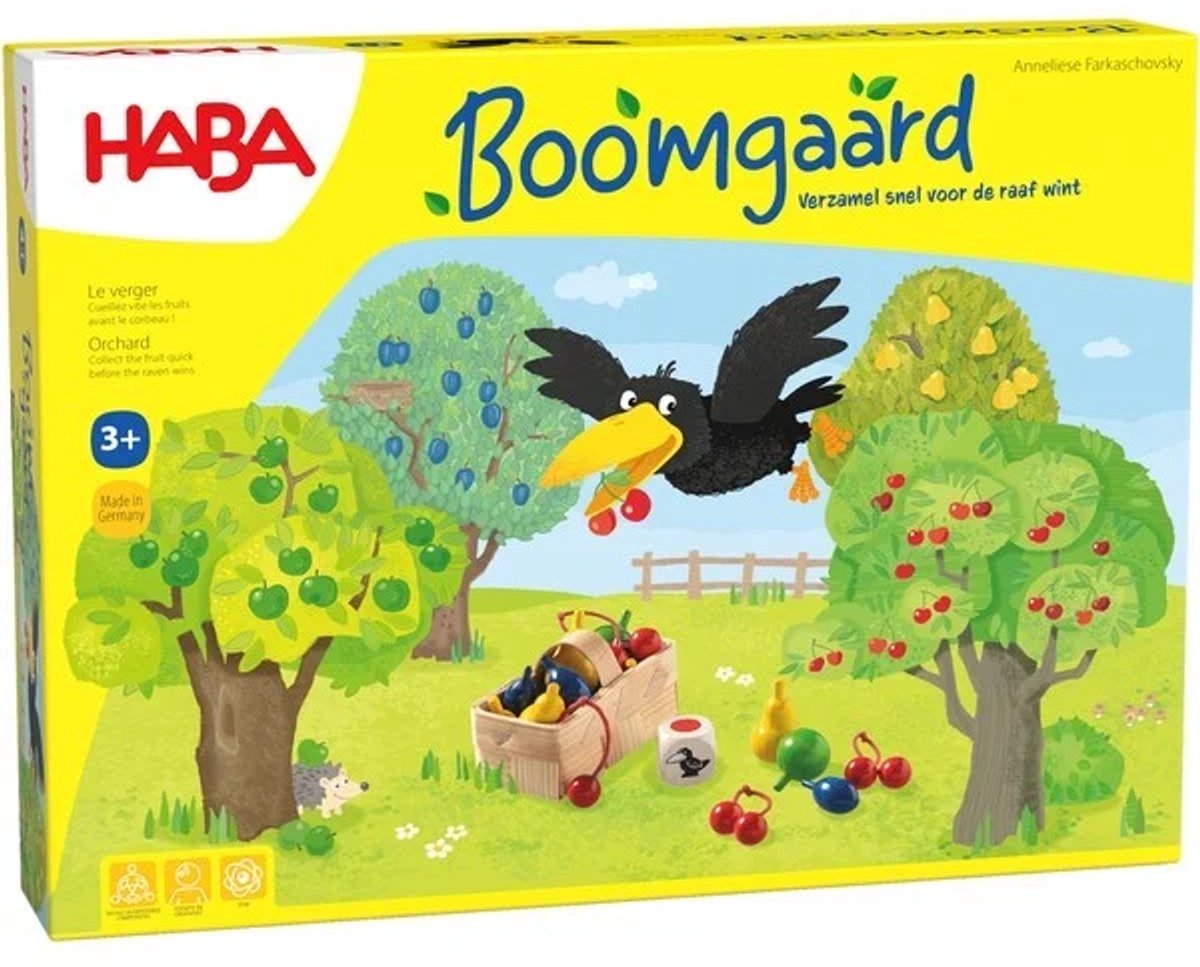 HABA De Boomgaard Spel - Fruitspel tegen de raaf — afbeelding 21