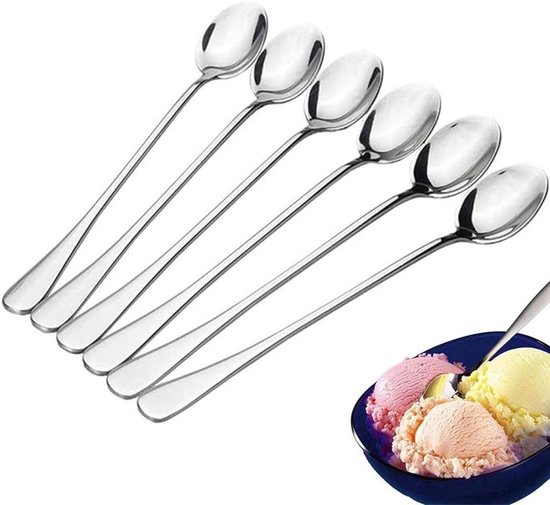 Lot De 36 Cuillères à Café En Acier Inoxydable - 15 Cm, Poli Miroir, Lave-Vaisselle Safe