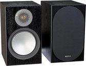Monitor Audio Silver 100 - Hifi Boekenplank Luidspreker - Zwart (Paar)