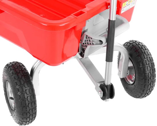 Hecht 52150 - bolderwagen - tuinwagen - 150 kg laadvermorgen van Hecht — afbeelding 3