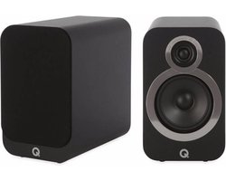 Q Acoustics 3020i - Boekenplank Luidspreker - Mat Zwart (per paar)