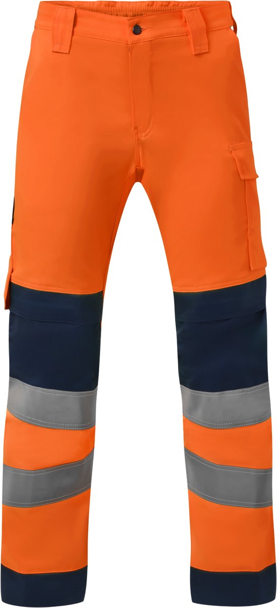HAVEP Werkbroek High Vis 80574 - Fluo Oranje/Marine - 46