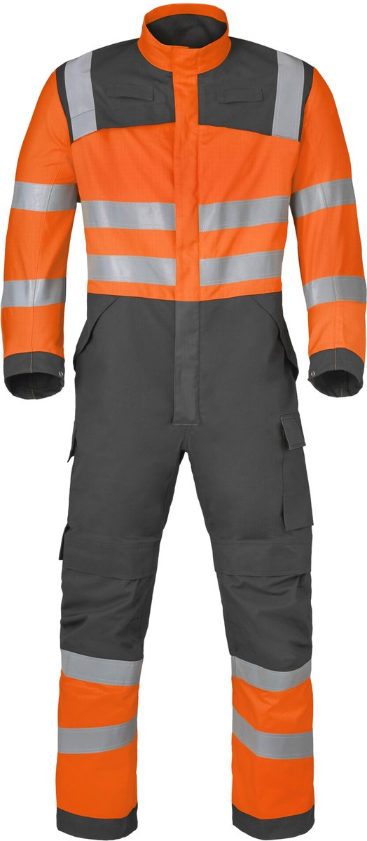 HAVEP Overall Multiprotector 20436 - Charcoal/Fluo Oranje - 56