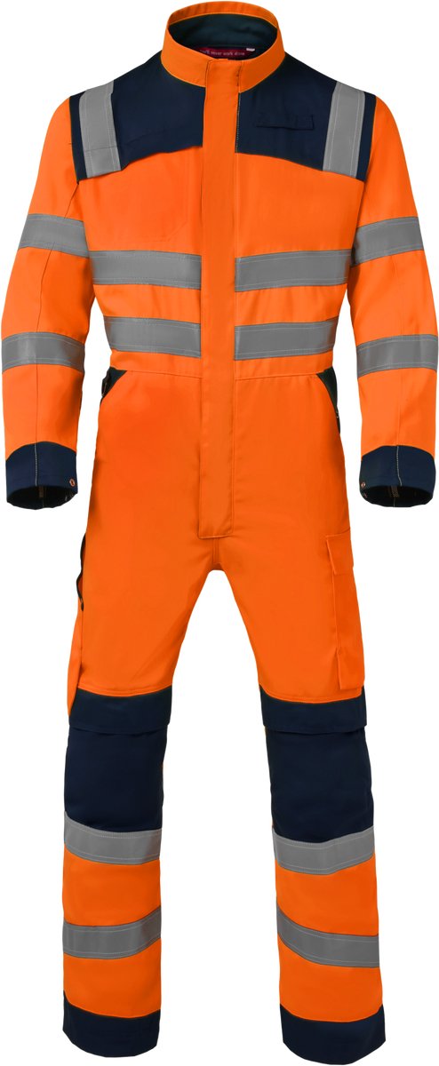 HAVEP Overall High Vis 20445 - Fluo Oranje/Marine - 58
