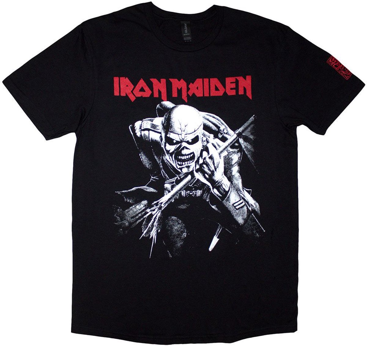 Iron Maiden - 50 Trooper Charge Heren T-shirt - XL - Zwart