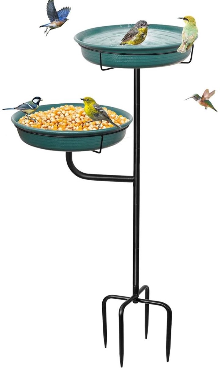 Vogelbad op Voet - Vogelhuisje op Paal