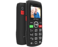 IPRO Senioren Mobiele Telefoon 4G – Grote Toetsen – SOS Functie – Simlockvrij – Dual Sim – Camera – Met Audio – Incl. Simkaart – Voor Ouderen