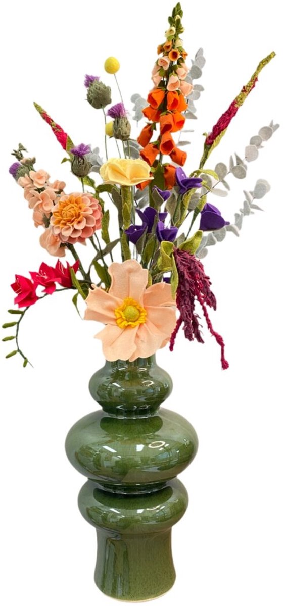 DIY Pakket - Vilt bloemen maken - Zomerboeket