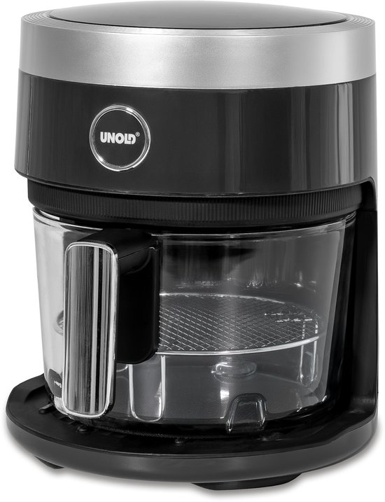 Unold Airfryer Glas 58695 4.5L Zwart 1200W - Unold - €89,95