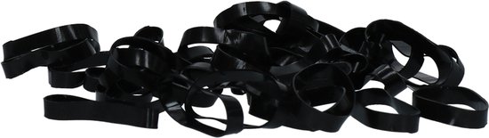 Excellent Horse Elastiekjes - Paardenspullen - Paardenverzorging - Siliconen - 500 Stuks - Zwart Excellent Horse Elastiekjes - Paardenspullen - Paardenverzorging - Siliconen - 500 Stuks - Zwart