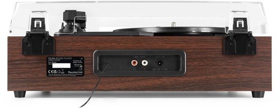 Platenspeler met DAB radio - Audizio Tulsa - Bluetooth 5.0 - DAB+ / FM