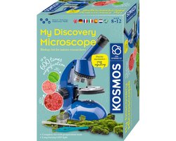 foto van Kosmos My Discovery Microscope – Experimenteerset – Ontdek de micro-wereld van dichtbij – Inclusief 2-in-1 microscoop, preparaten en vergrootkaarten – Mijn eerste microscoop