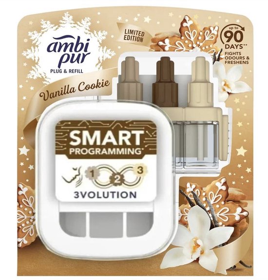 Febreze 3Volution Plugin - Limited Edition - Vanilla Cookie ...