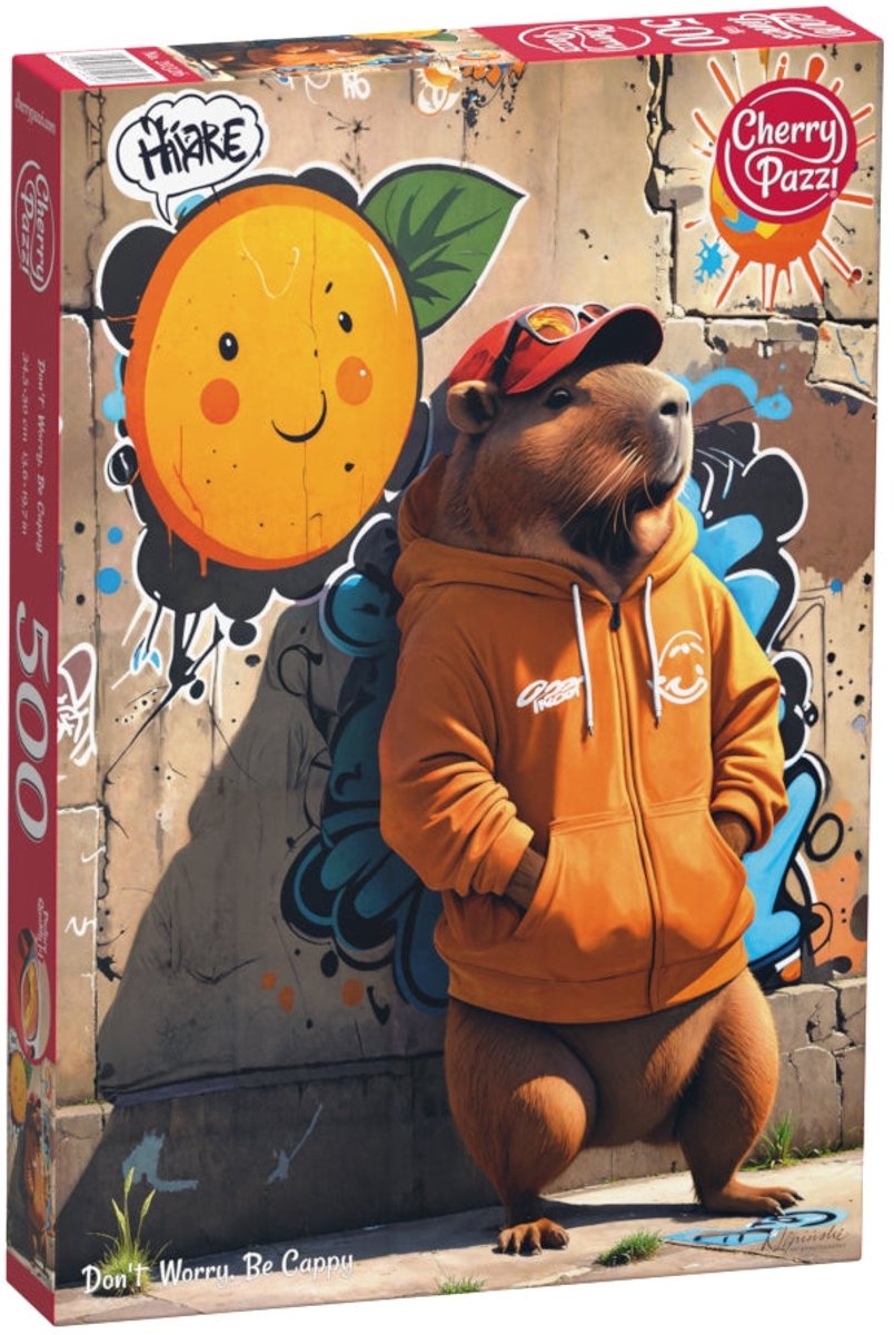 Don't Worry, Be Cappy Puzzel 500 Stukjes