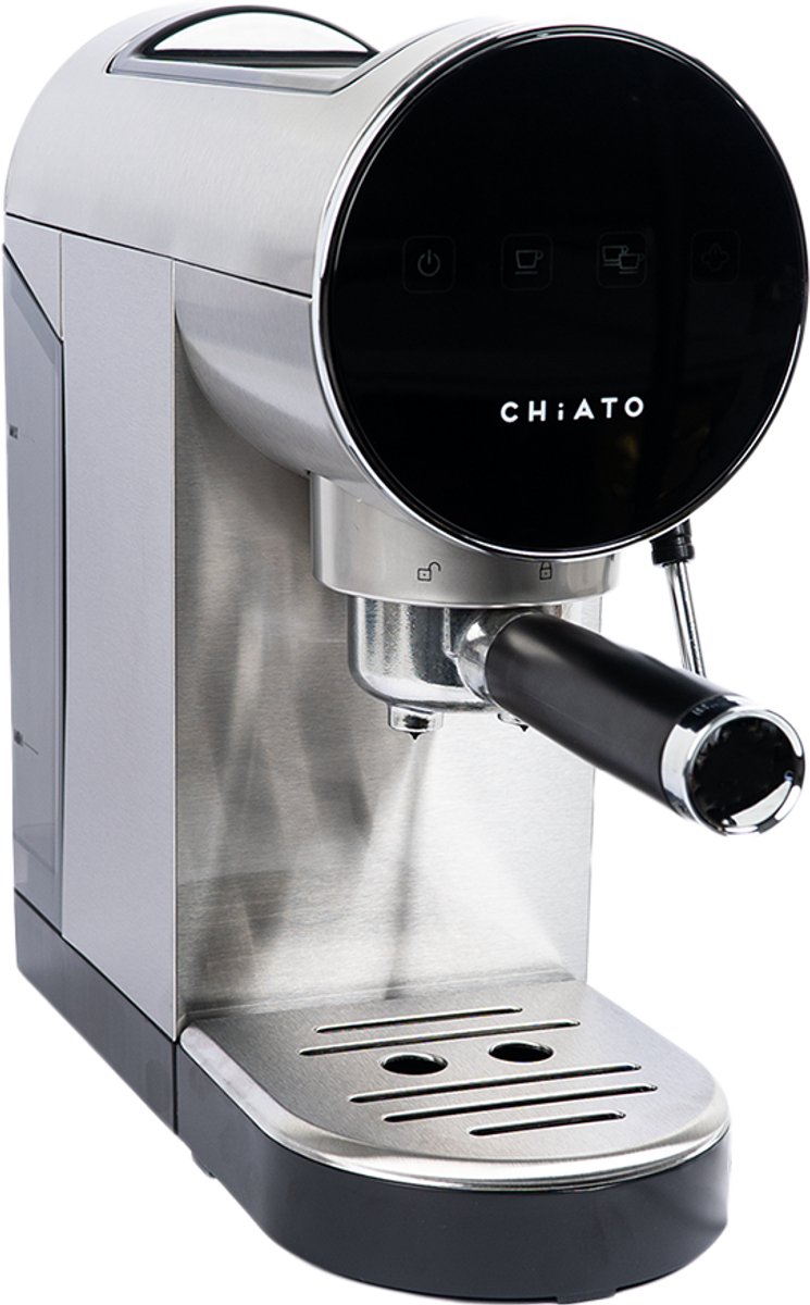 Coffee Friend CHiATO Luna Style Espresso Machine - Zilver - afbeelding 2