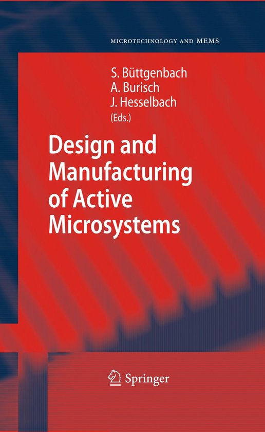 Design and Manufacturing of Active Microsystems - cover