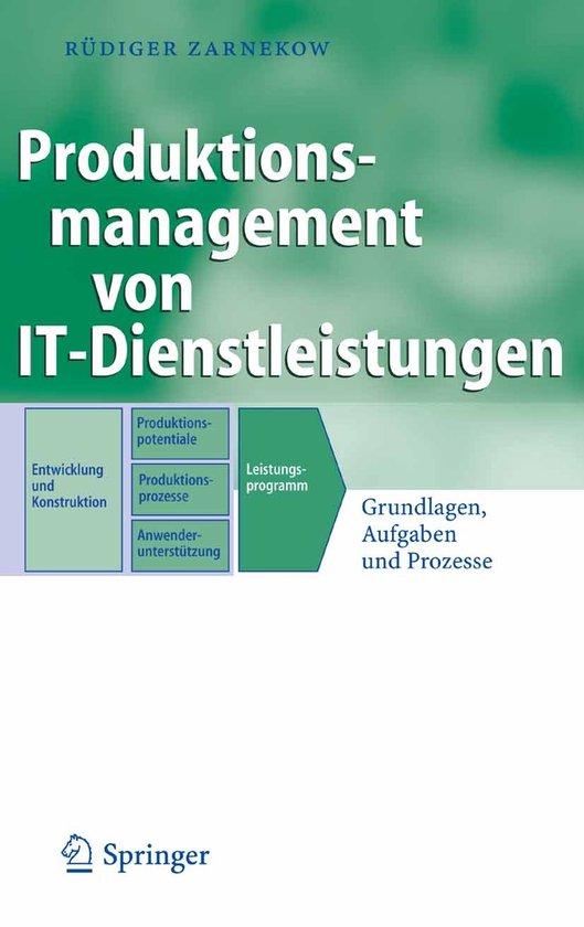 Produktionsmanagement von IT-Dienstleistungen - cover