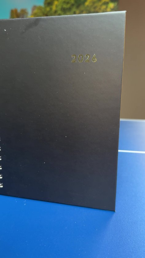 Huurdies - Agenda scolaire - 2026 - A5 - Hardcover - Feuille d'or et pelliculage anti-rayures