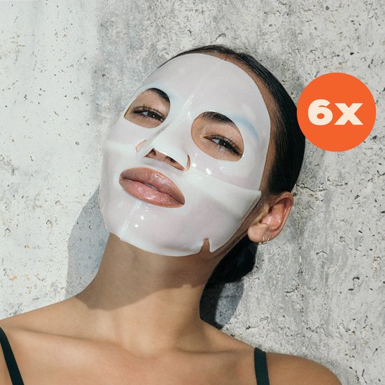 Gutfeeling - Clean Slate - 6 pièces - Masque au collagène - Collagène - À l'extrait de Q10