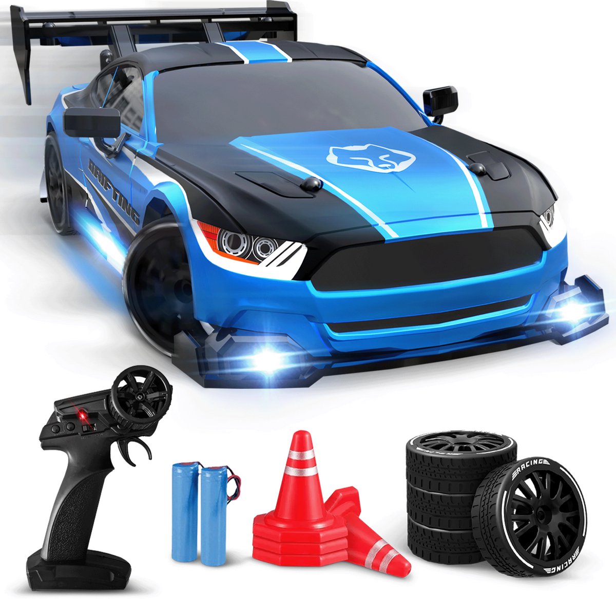 fisca SG-1603 High Speed Auto, 1/16 afstandsbediening, 4WD RC Drift raceauto's, snelle 20 MPH vrachtwagen, 2,4 GHz, off-road 4X4 buggy, auto, snelheid en besturing, controlevoertuig, speelgoed met