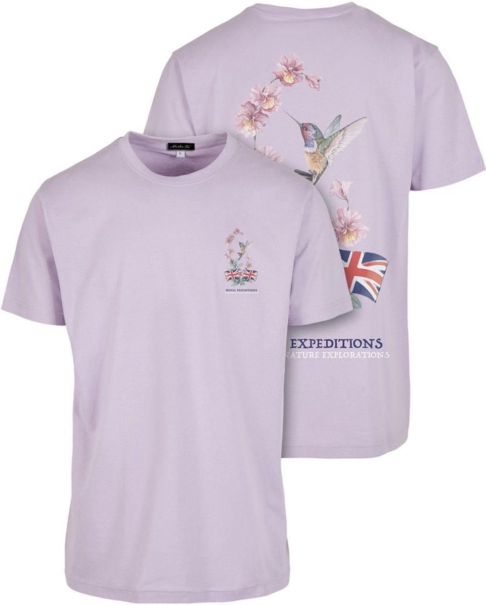 Mister Tee Royal Expeditions Heren Tshirt M Paars