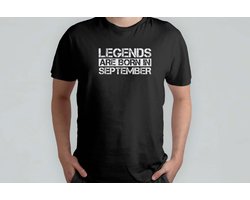 September is the month of legends - T Shirt - GoodVibesOnly - FeelTheVibe - GoViral - FYP - PositiveVibes - GoedeVibes - VoelDeVibe - VibeMee
