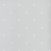 Fabulous World Behang Dots grijs en wit 67105-1