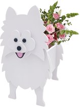 Ibenzoa® Charmante Hondenvormige Plantenpot voor Binnen- en Buitendecoratie, Uniek voor Tuin en Huis