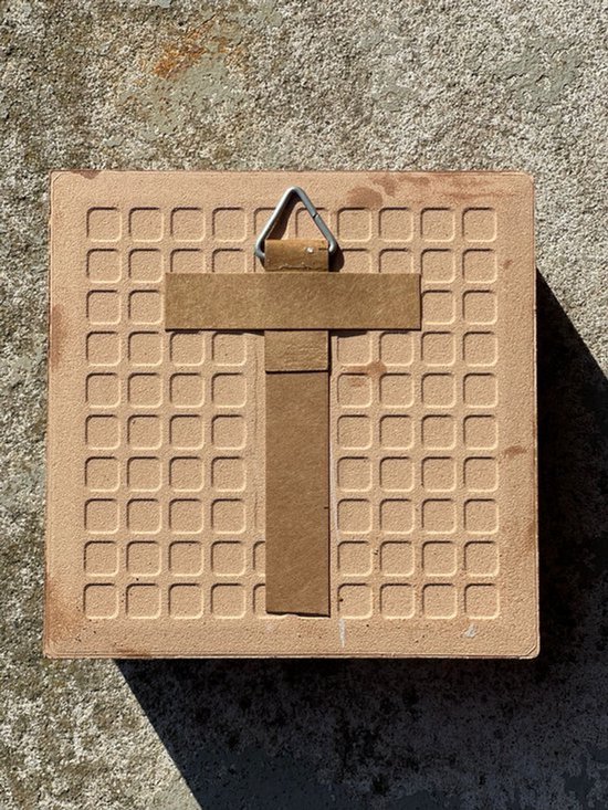 Crème pour carrelage | Tuile de dicton tendance | Cadeau d'adieu| Cadeau pour une Nieuwe maison | Cadeau de pendaison de crémaillère |Cadeau d'anniversaire | Anniversaire |Anniversaire |cadeau boîte aux lettres