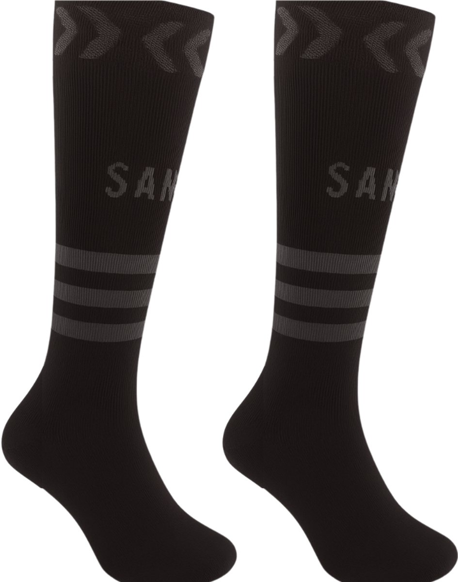 Sandside Compressiekousen 2 Paar Premium Sport Athletic - Steunkousen Vrouwen en Mannen - Compressie sokken - Hardloopsokken - Sportsokken - Maat 41-45 L/XL