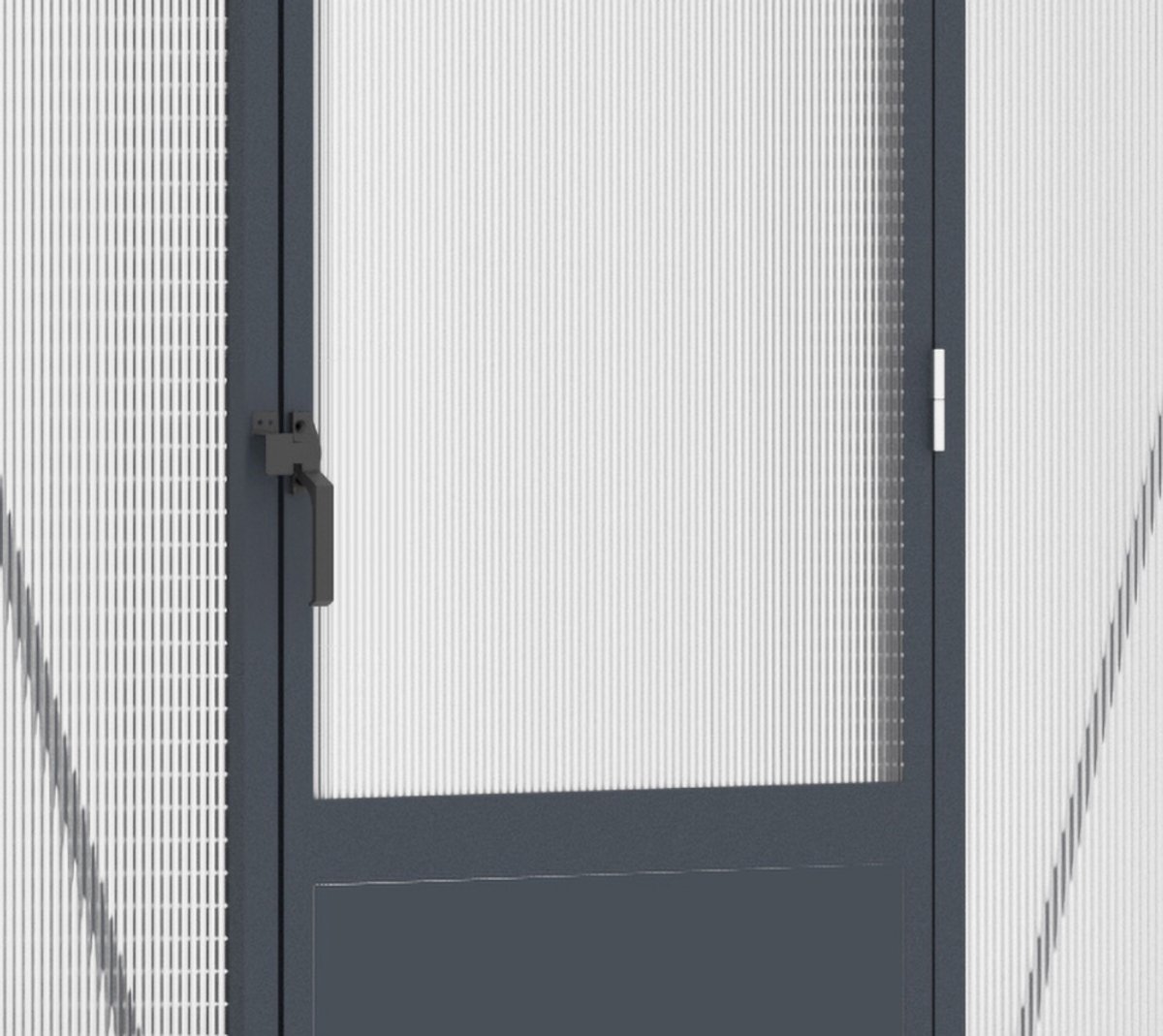 Westmann Aurora 68 tuinkas met fundering - 248 x 188 cm - Antraciet