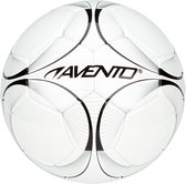 Avento Voetbal Glossy - Meridian Star - Wit/Zwart - Maat 5