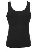 RJ Bodywear - Dames - Hemd  - Zwart - XL