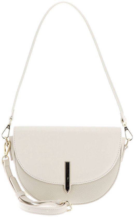 SEIDENFELT MANUFAKTUR Sac à épaule bandoulière Selje Saddle Bag Cream Écru