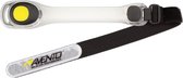Avento Sportarmband - LED Glow - Zwart/Transparant/Fluorgeel