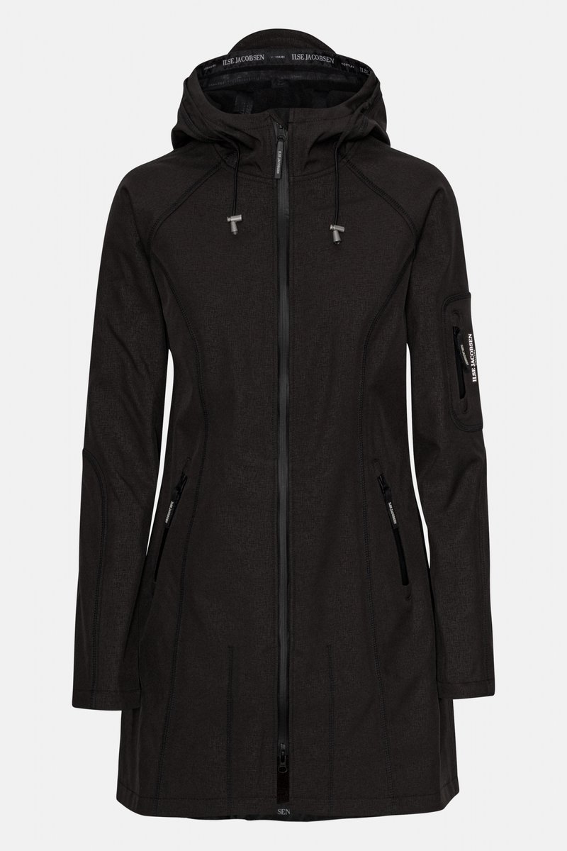 Softshell regenjas RAIN37 001 Zwart