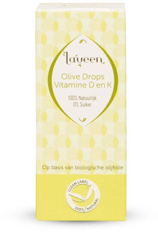 Laveen gouttes d'olive vit. D + K