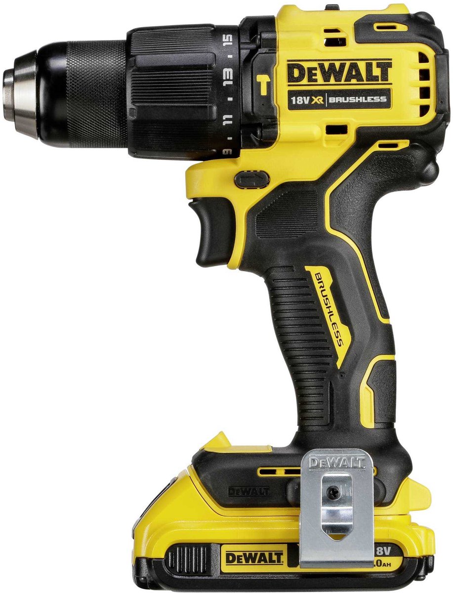 DeWalt DCD709D2T - 18V Klopboorschroefmachine thumbnail 3