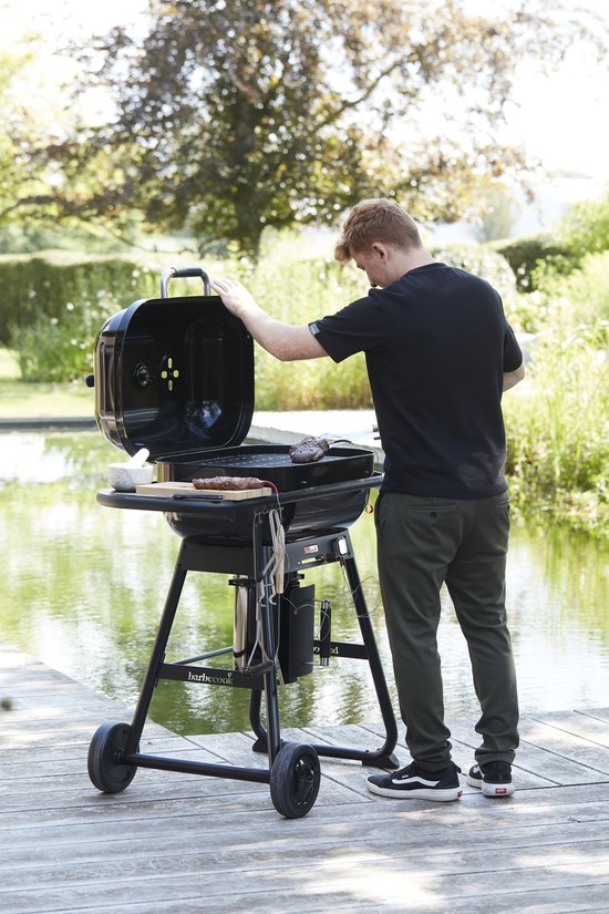 Barbecook Magnus Comfort - Houtskoolbarbecue - Zwart - 85x64x110cm van Barbecook — afbeelding 2