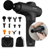 Bol.com Zeegma CURE - Massage Gun - Sport en Relax Massageapparaat - Professioneel Spierherstel - 3800 RPM - 12 Opzetstukken - 7... aanbieding
