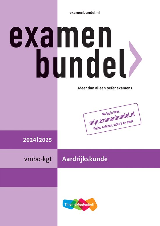 Examenbundel vmbo-kgt 2024-2025 - cover
